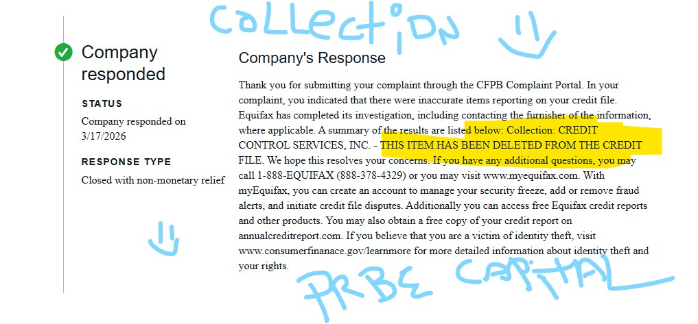 CFPB deletion proof